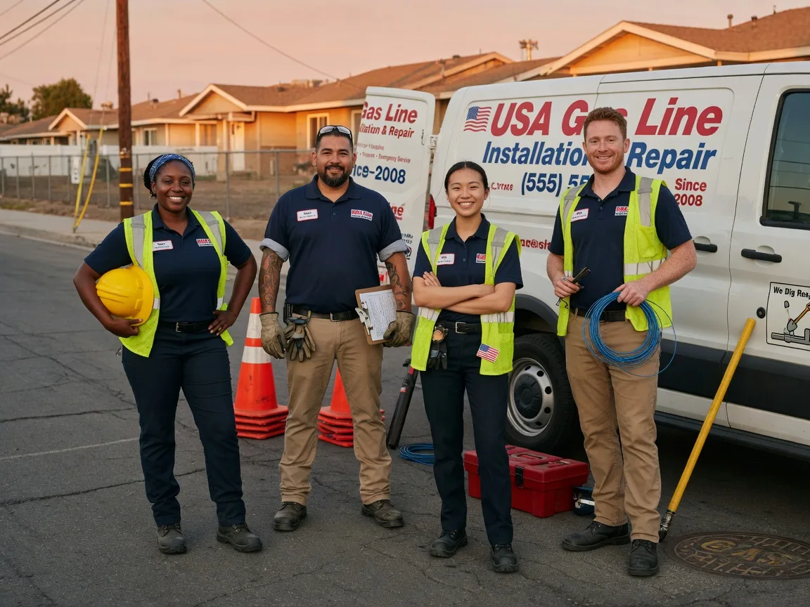 Gas Line Installation company in Ludowici, GA